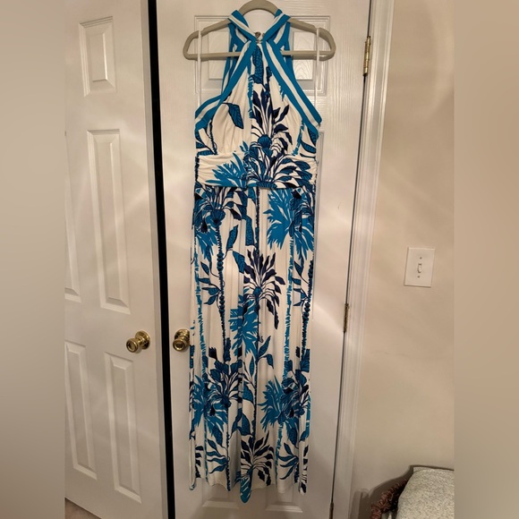 Lily Pulitzer Devena Halter Maxi Dress Size 16 NWT - Picture 11 of 15